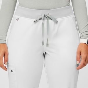 Figs Limited Edition Womens Optic White FIONxtra High Waisted Zamora.